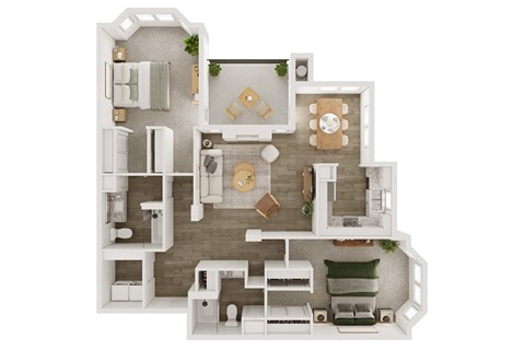 The Reserve At Meadowmont Apartments And Townhomes
